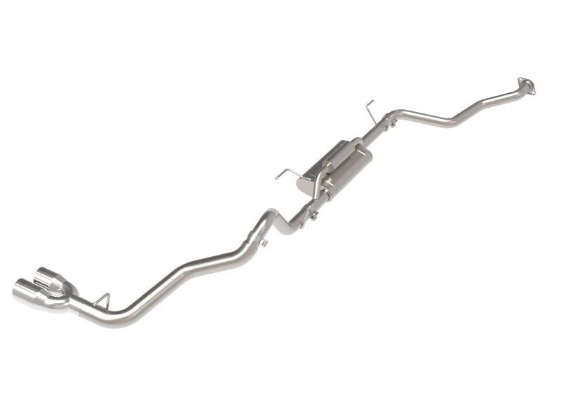 aFe 24-25 Toyota Tacoma L4-2.4L (t) Vulcan Series 2.5in to 3in Cat-Back w/ Polished Tip Catback aFe