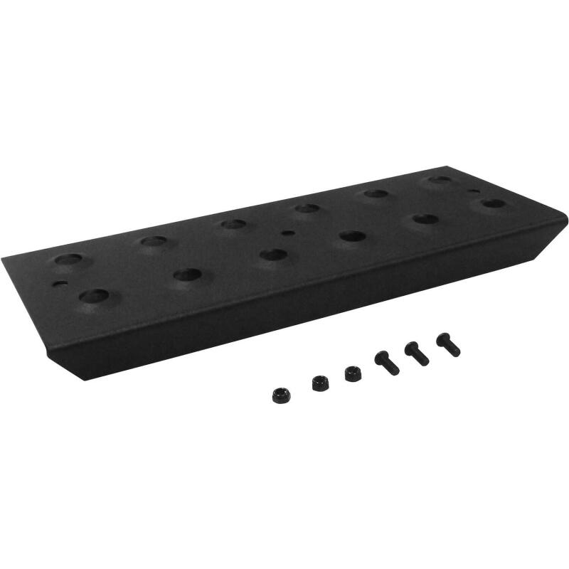 Westin Replacement service kit includes 11 inch die stamped step pad and fasteners - Black Hardware - Singles Westin