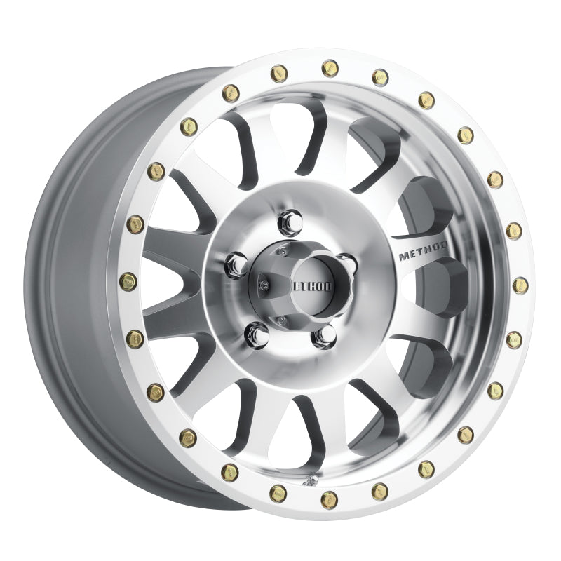 Method MR304 Double Standard 17x8.5 0mm Offset 5x5.5 108mm CB Machined/Clear Coat Wheel Wheels - Cast Method Wheels