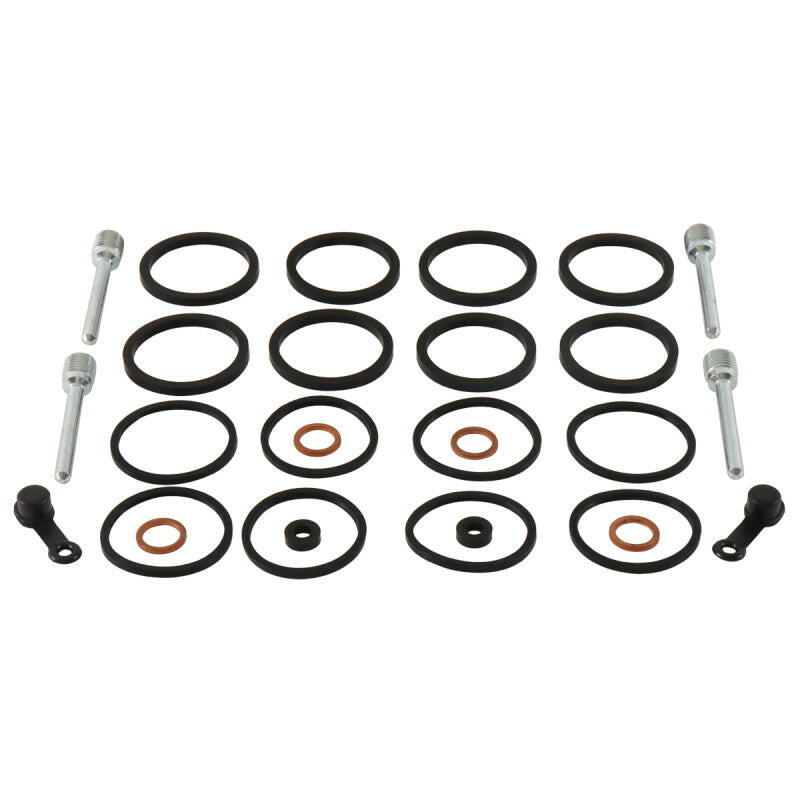 All Balls Racing 03-04 Honda CBR600RR Caliper Rebuild Kit Front Brake Caliper Rebuild Kits All Balls Racing