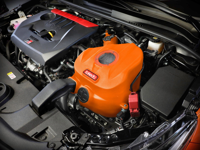 aFe 2023+ Toyota GR Corolla Takeda Momentum Cold Air Intake System Orange w/ Pro DRY S Filter Cold Air Intakes aFe