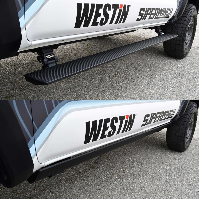 Westin 05-23 Toyota Tacoma Double Cab Pro-e Running Boards - Tex. Blk Running Boards Westin