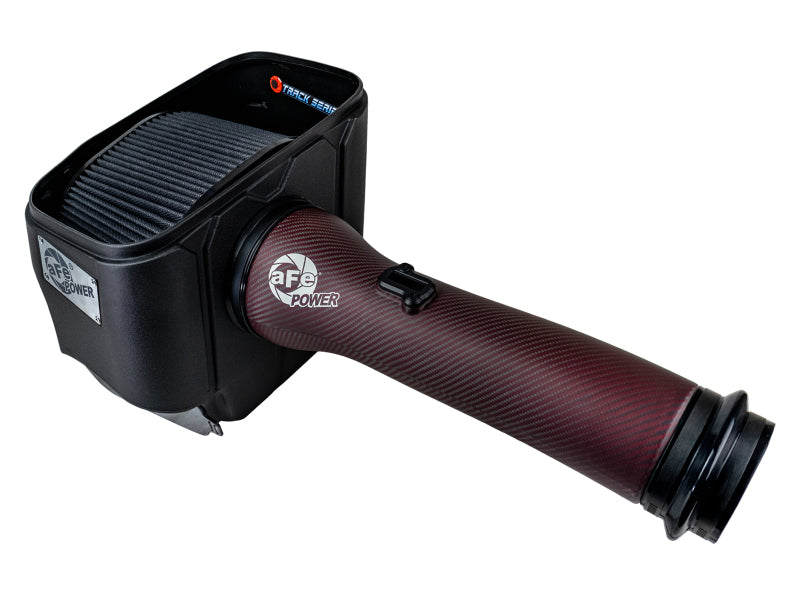 aFe 2025+ Dodge Ram 1500 RHO Track Series Red Kevlar Cold Air Intake System w/ Blk Pro 5R Filter Cold Air Intakes aFe