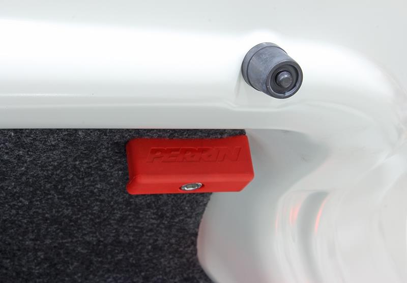 PERRIN 13-25 Subaru BRZ & Toyota GR86/86/FR-S Trunk Handle - Red Trunks Perrin Performance