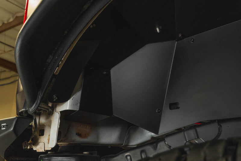 DV8 21-25 Ford Bronco Rear Aluminum Inner Fenders - Black Wheel Well Liners DV8 Offroad