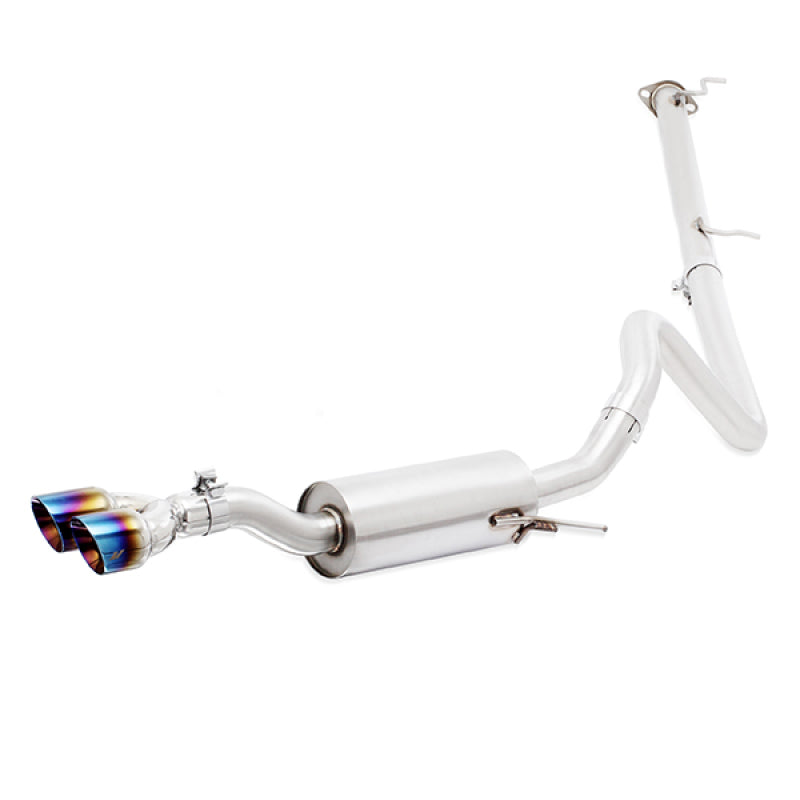 Mishimoto 14-16 Ford Fiesta ST 1.6L 2.5in Stainless Steel Cat-Back Exhaust w/ Burnt Ti Tips Catback Mishimoto