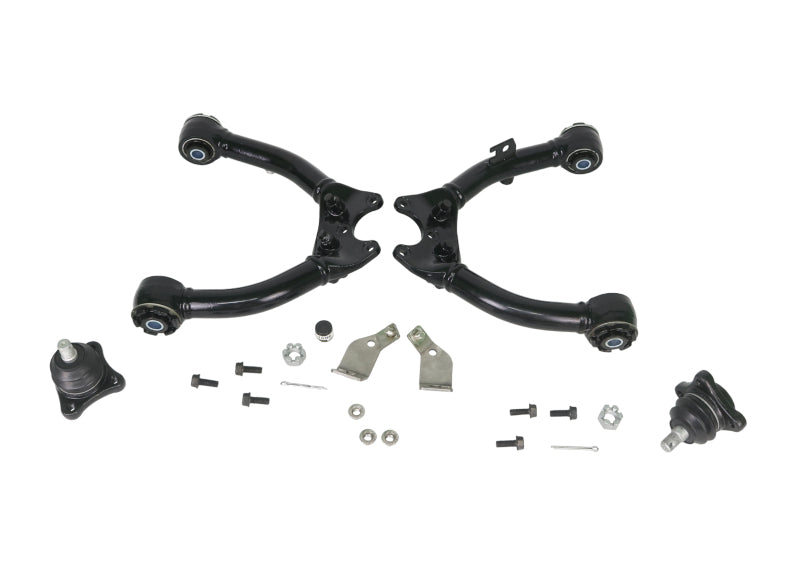 Whiteline 2001-2006 Mitsubishi Montero Front Upper Control Arm - Fixed Offset - Control Arms Whiteline
