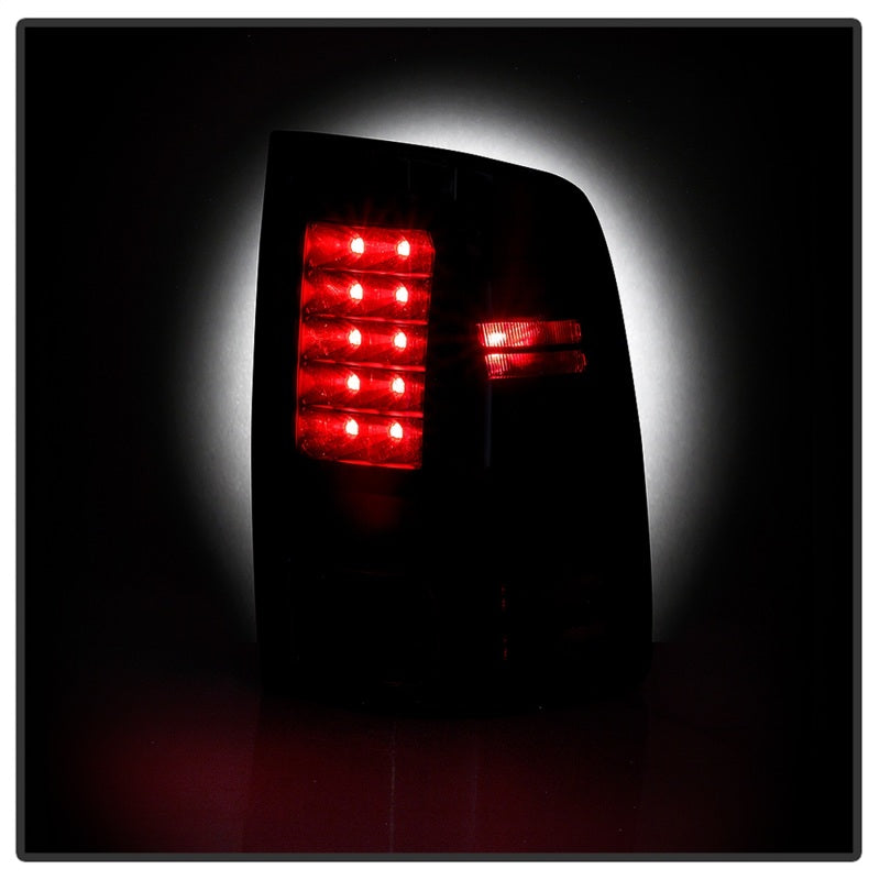 Spyder Dodge Ram 1500 09-18/2500/3500 10-18 LED Tail Lights - Incandescent Model Only - Black Tail Lights SPYDER