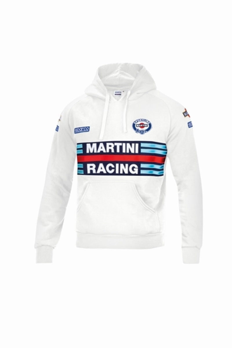 Sparco Hoodie Martini-Racing XL White Sweatshirts SPARCO