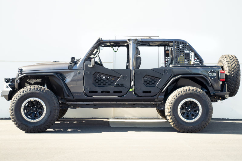DV8 Offroad 18-23 Jeep Wrangler JL Rock Skins (4 Door Only) Body Armor & Rock Rails DV8 Offroad