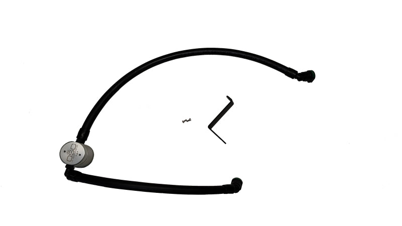 J&L 2025 Ford Bronco Sport/ 23-25 Ford Escape Oil Separator 3.0 PCV Side - Clear Anodized Oil Separators J&L