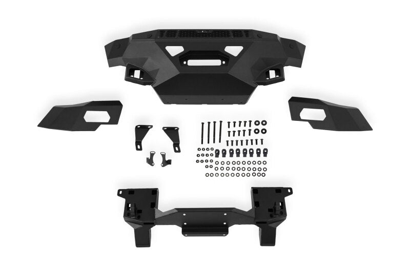 DV8 Offroad 24-26 GMC Sierra 2500/3500 Spec Series Front Bumper w/ Winch Bumpers - Steel DV8 Offroad