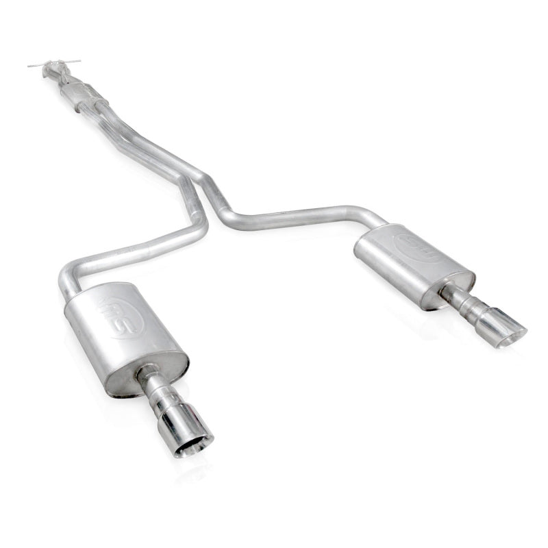 Stainless Works 2010-18 Ford Taurus SHO V6 2-1/2in Catback Chambered Mufflers X-Pipe Catback Stainless Works