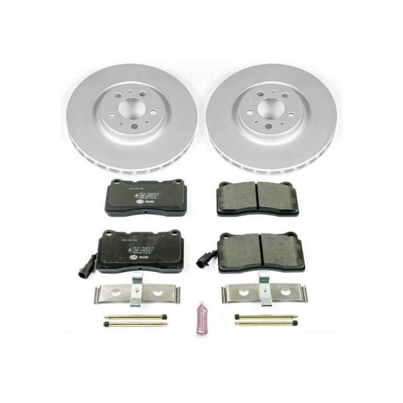 Power Stop 04-07 Volvo S60 Front Euro-Stop Brake Kit Brake Kits - OE PowerStop