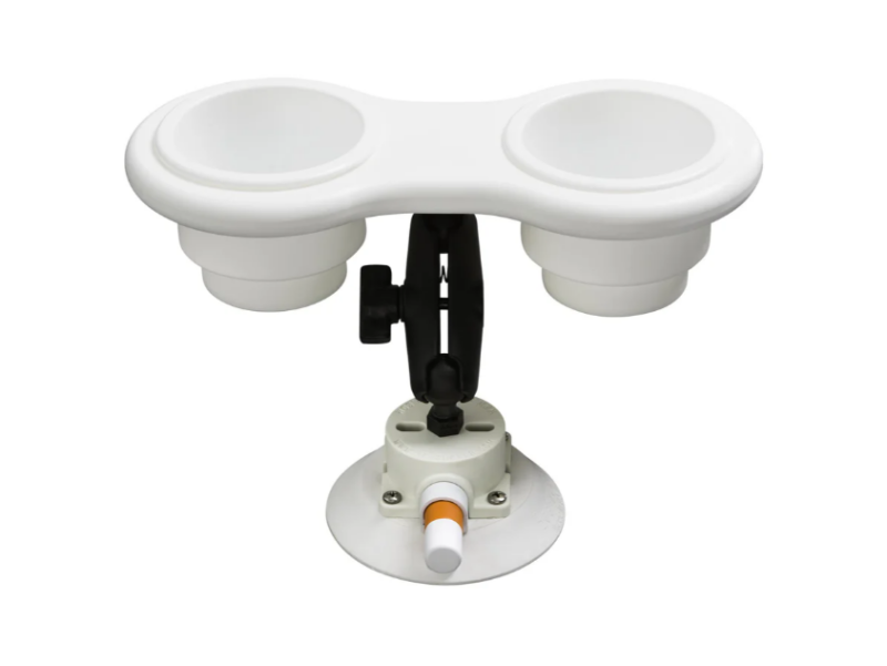 SeaSucker 2-Cup Holder Angle Mount - Black Cup Holders SeaSucker