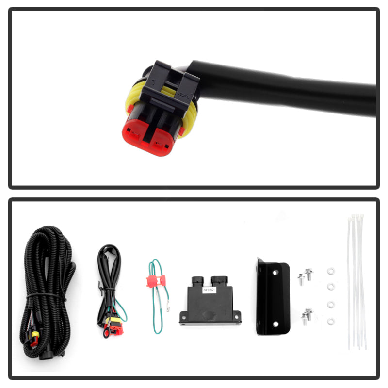 Spyder Toyota Tundra 14-16 Daytime LED Running Lights System - Blk FL-DRL-TTU2014-BK Daytime Running Lights SPYDER