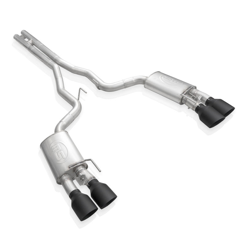 Stainless Works 2020 Ford GT500 Legend Catback H-Pipe Exhaust Factory Connect - Black Tips Catback Stainless Works