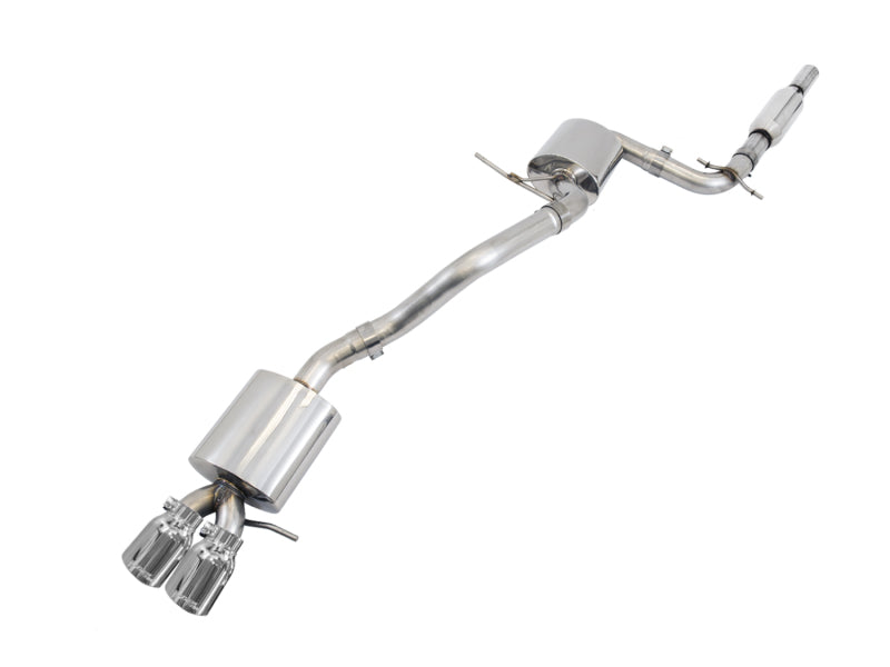 AWE Tuning Mk5 Jetta Mk6 Sportwagen 2.5L Touring Edition Exhaust - Polished Silver Tips Catback AWE Tuning