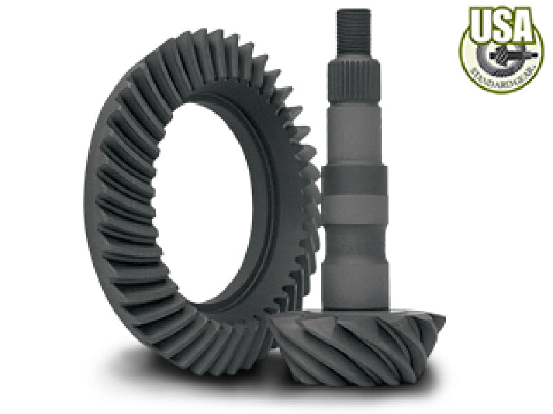 USA Standard Ring & Pinion Gear Set For GM 9.5in in a 3.73 Ratio Final Drive Gears Yukon Gear & Axle