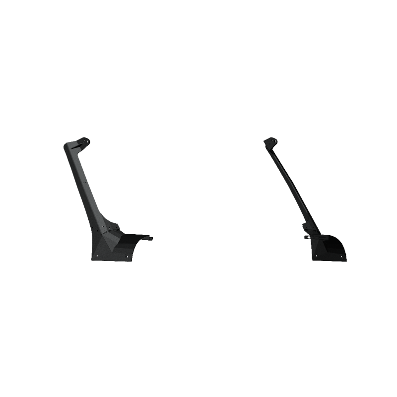 Road Armor 18-20 Jeep Wrangler JL Stealth A-Pillar Mounts 52.25in RIGID Array Only - Tex Blk Light Mounts Road Armor
