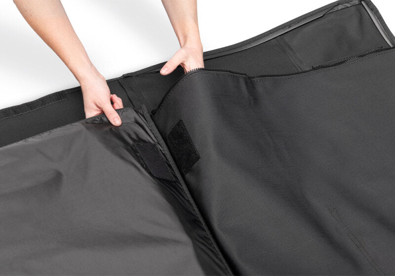 Rampage 2004-2006 Jeep Wrangler(TJ) LJ Unlimited Frameless Soft Top Kit - Black Diamond Soft Tops Rampage