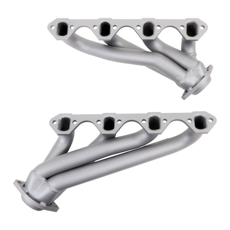 BBK 79-93 Mustang 351 Swap Shorty Unequal Length Exhaust Headers - 1-5/8 Titanium Ceramic Headers & Manifolds BBK