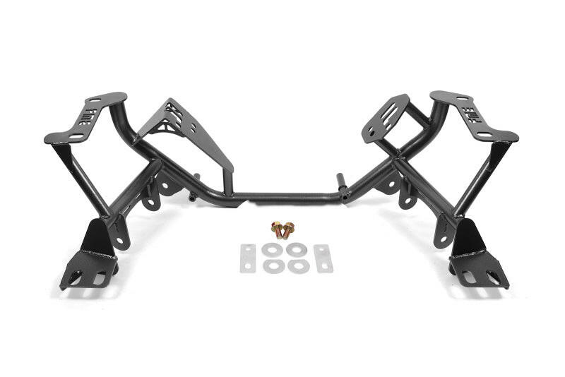 BMR 79-95 Ford Mustang K-Member Standard Version - Black Hammertone Crossmembers BMR Suspension