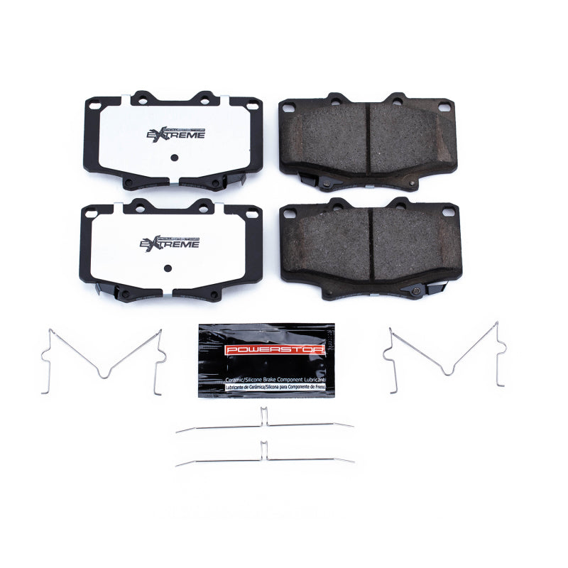Power Stop 96-97 Lexus LX450 Front Z36 Truck & Tow Brake Pads w/Hardware Brake Pads - Performance PowerStop