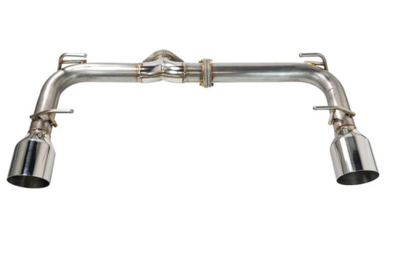 Remark 2022+ Subaru BRZ/Toyota GR86 Axle Back Exhaust w/Stainless Steel Single Wall Tip Axle Back Remark