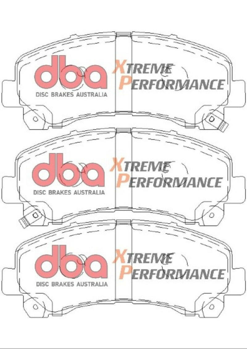 DBA 08-12 Holden Colorado lx (w/o Performance Pkg/352mm Front Rotor) XP Performance Front Brake Pads Brake Pads - Performance DBA