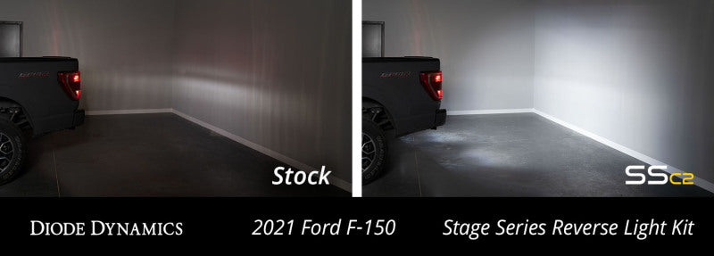 Diode Dynamics 21-22 Ford F-150 Stage Series Reverse Light Kit C2 Sport Light Accessories and Wiring Diode Dynamics