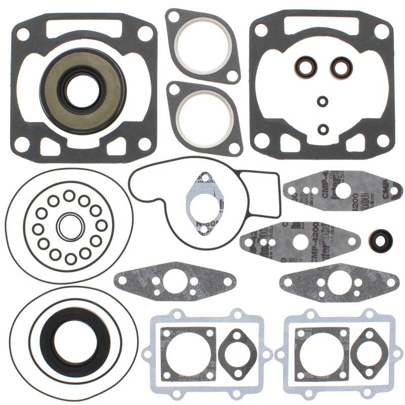 Vertex Gaskets 02-06 Arctic Cat ZR 440 Sno-Pro Complete Gasket Kit w/ Oil Seals Engine Hardware Vertex Pistons