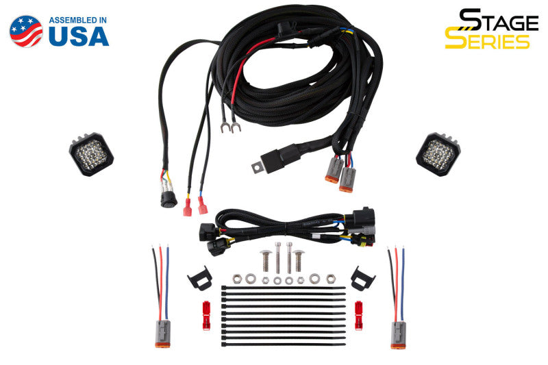 Diode Dynamics 16-21 Toyota Tacoma C1 Sport Stage Series Reverse Light Kit Light Accessories and Wiring Diode Dynamics