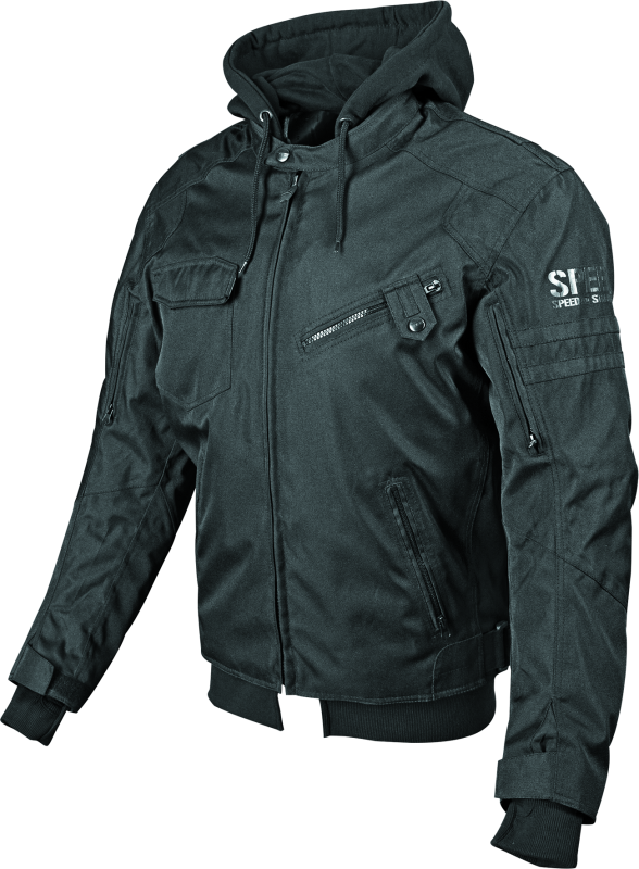 Speed and Strength Off the Chain Jacket Stealth - Small Jackets - Textile Speed and Strength