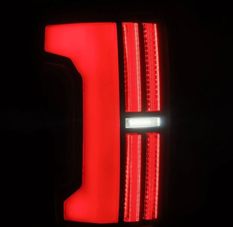 AlphaRex 07-13 Toyota Tundra Nova-Series LED Tail Lights - Black Tail Lights AlphaRex