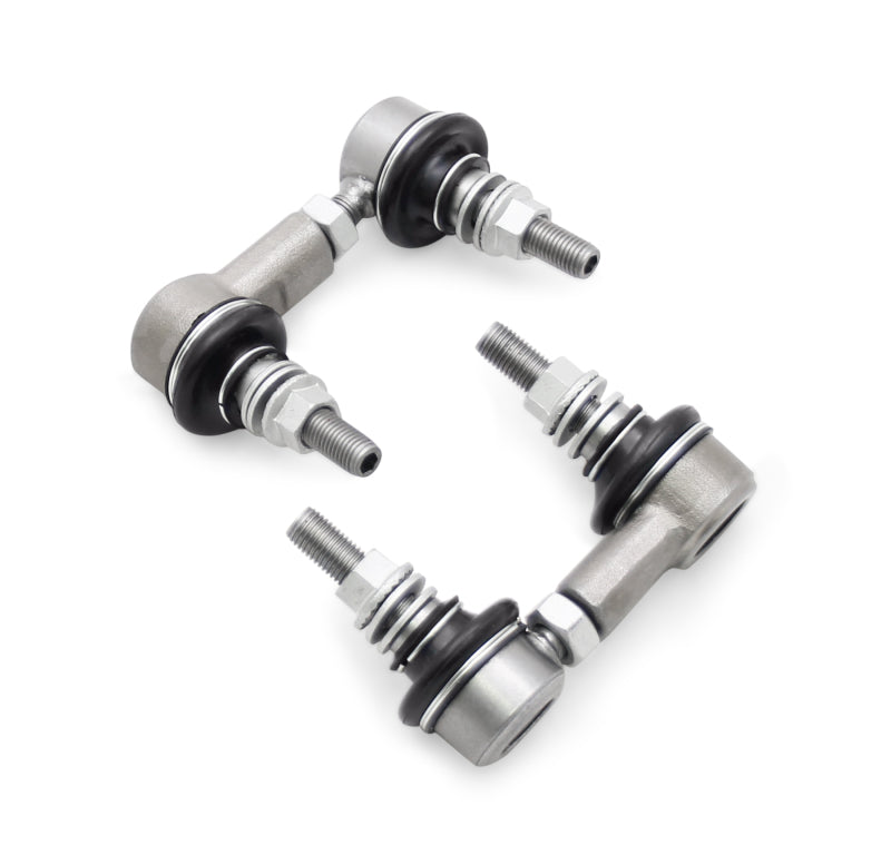 SuperPro 1993 Toyota Supra 0 Rear HD Adjustable End Link Set (10mm Studs 65mm-70mm Length) Sway Bar Endlinks Superpro