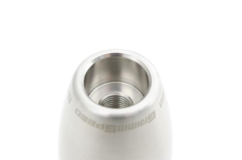 GrimmSpeed Shift Knob Stainless Steel - Subaru 5 Speed and 6 Speed Manual Transmission Shift Knobs GrimmSpeed
