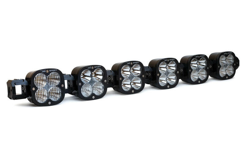 Baja Designs XL Linkable LED Light Bar - 6 XL Clear Light Mounts Baja Designs