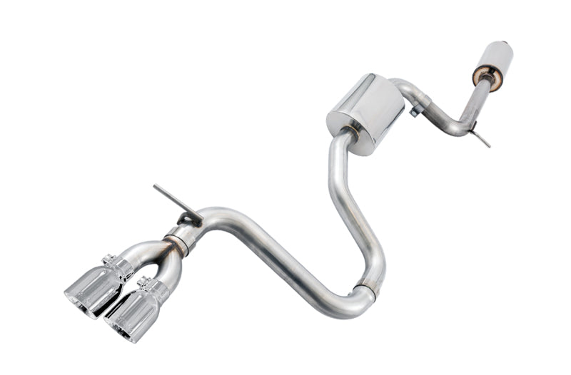 AWE Tuning VW MK7 Golf 1.8T Touring Edition Exhaust w/Chrome Silver Tips (90mm) Catback AWE Tuning