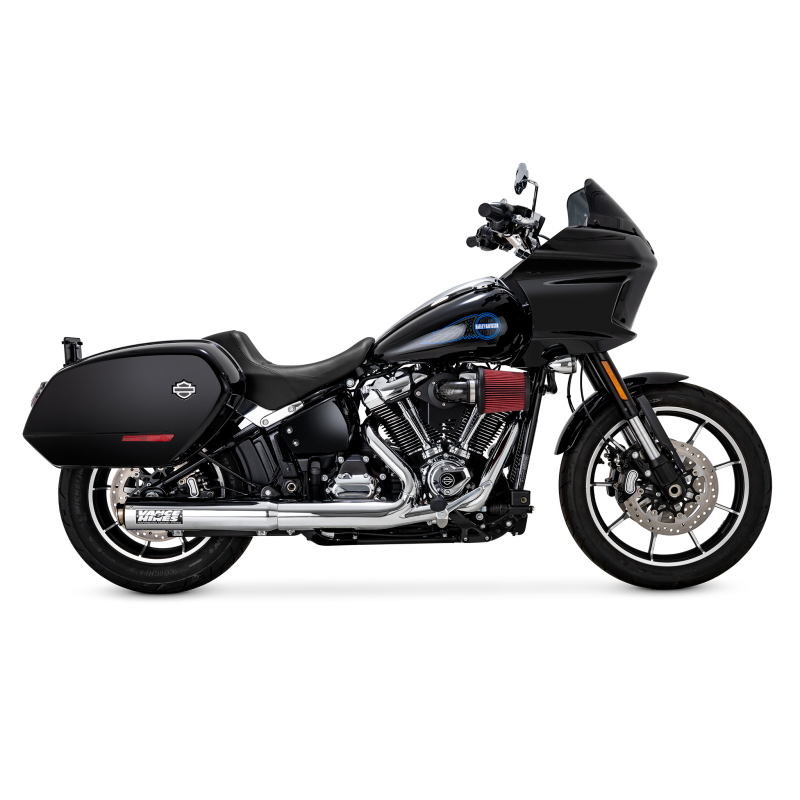 Vance & Hines 2025 Narrow Tire Softail Supersport Slip-On - Chrome Powersports Exhausts Vance and Hines