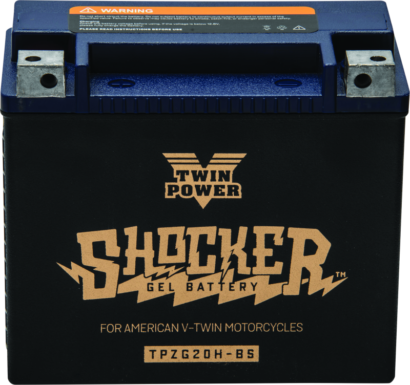 Twin Power YTX-20H Shocker Gel Battery Replaces H-D 65991-82B 310 CCA Batteries TwinPower