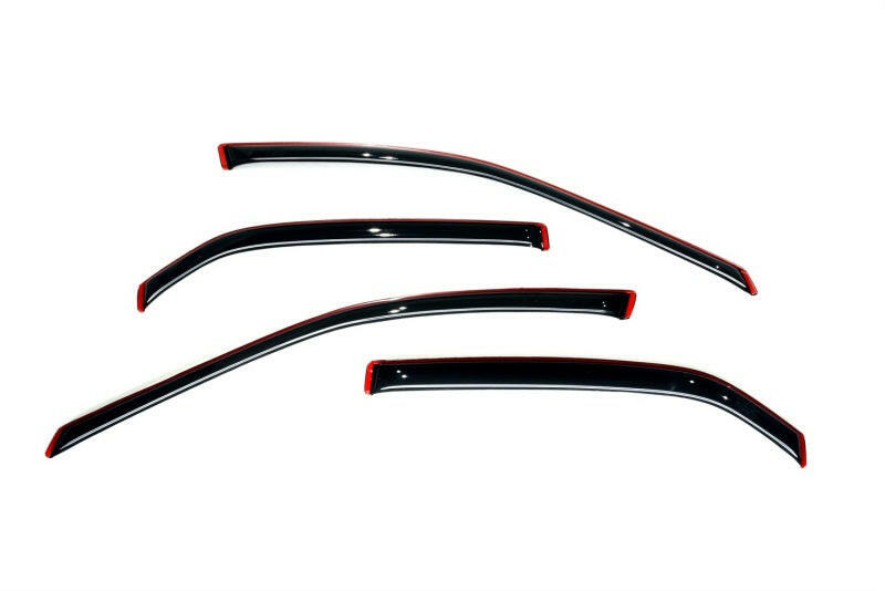 AVS 98-02 Honda Accord Ventvisor In-Channel Front & Rear Window Deflectors 4pc - Smoke Wind Deflectors AVS
