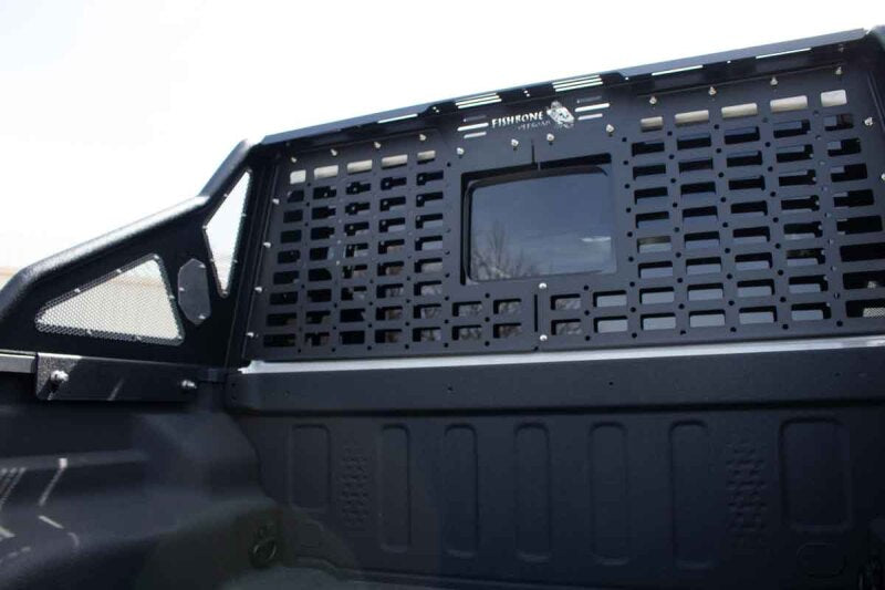 Fishbone Offroad 2020+ Jeep Gladiator Chase Rack W/Molle Panel Bed Racks Fishbone Offroad