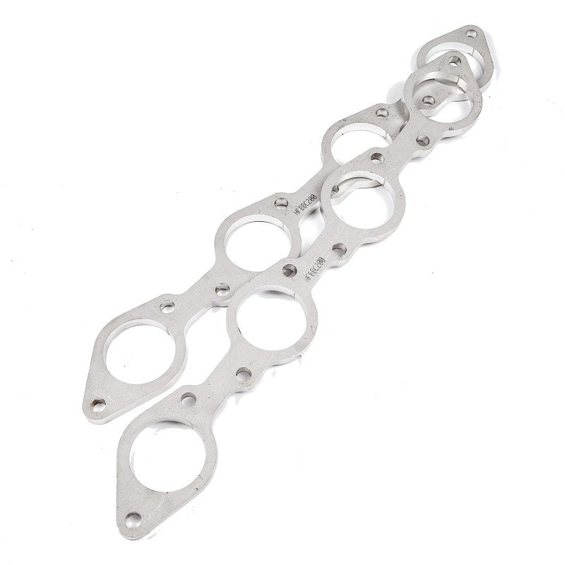 Stainless Works Big Block Chevy Round Port Header 304SS Exhaust Flanges 1-7/8in Primaries Flanges Stainless Works