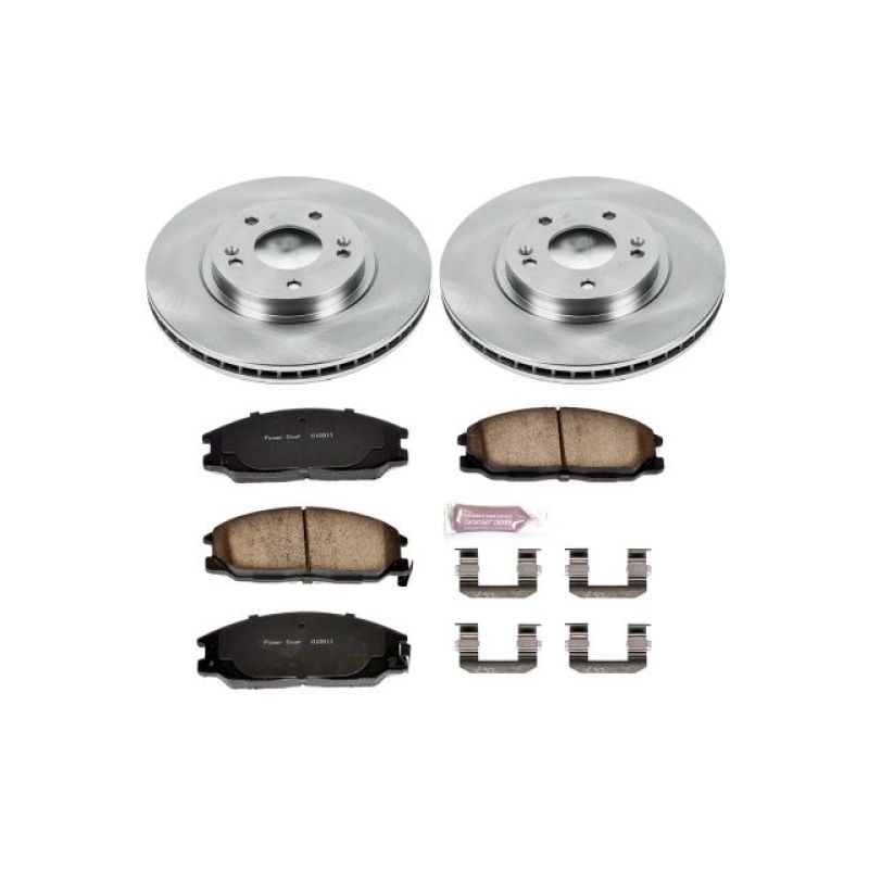 Power Stop 01-06 Hyundai Santa Fe Front Autospecialty Brake Kit Brake Kits - OE PowerStop