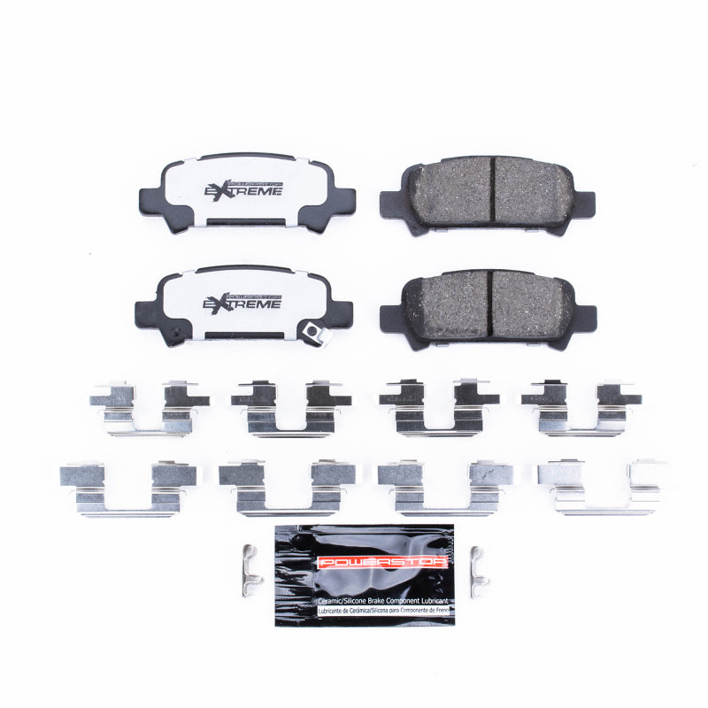 Power Stop 03-06 Subaru Baja Rear Z26 Extreme Street Brake Pads w/Hardware Brake Pads - Performance PowerStop