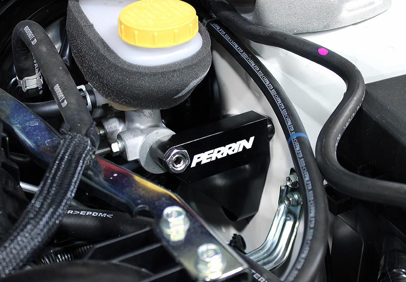 PERRIN 15-21 Subaru WRX/STI / 13-17 Crosstrek / 14-18 FXT / 13-16 Impreza Master Cyl. Brace - Black Hardware - Singles Perrin Performance