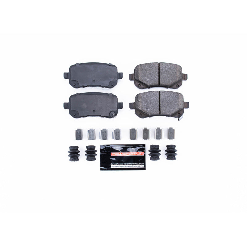 Power Stop 08-12 Chrysler Town & Country Rear Z23 Evolution Sport Brake Pads w/Hardware Brake Pads - Performance PowerStop