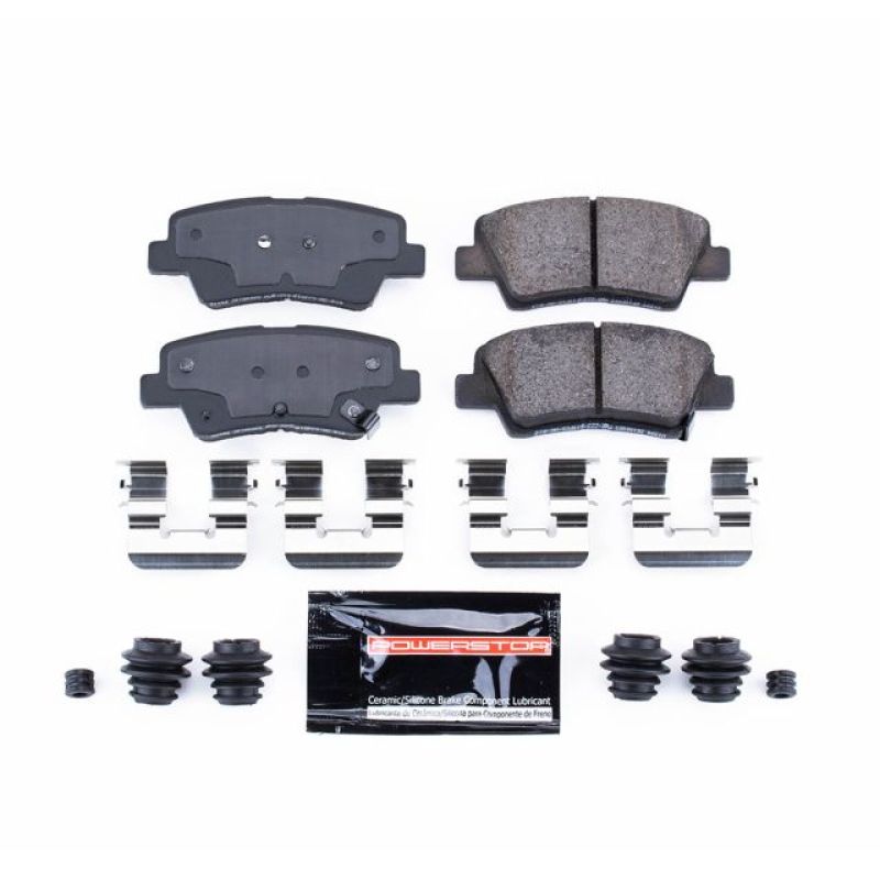 Power Stop 13-16 Hyundai Elantra GT Rear Z23 Evolution Sport Brake Pads w/Hardware Brake Pads - Performance PowerStop