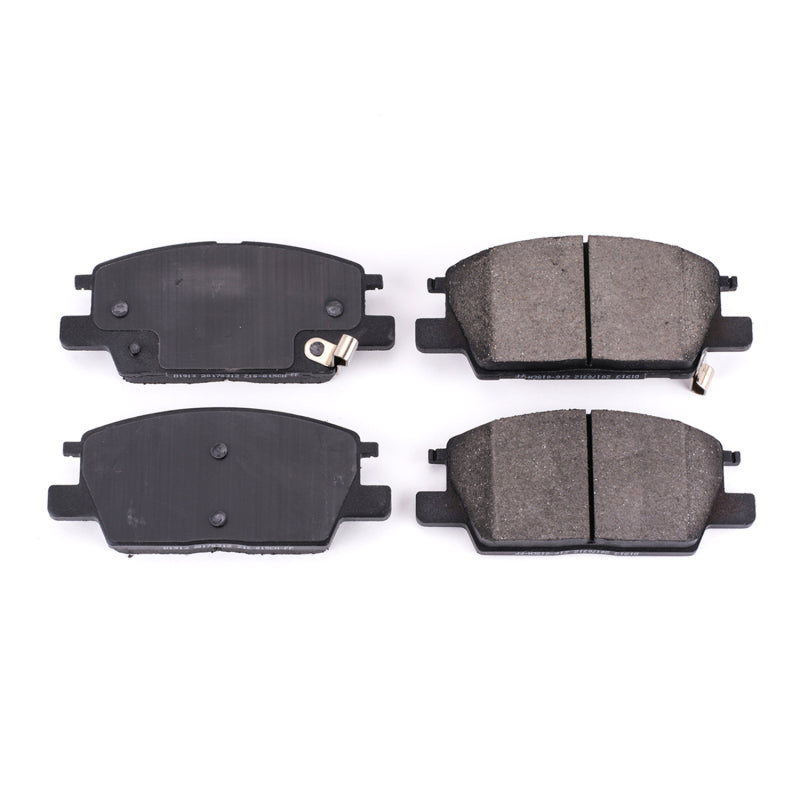 Power Stop 17-19 Buick LaCrosse Front Z16 Evolution Ceramic Brake Pads Brake Pads - OE PowerStop